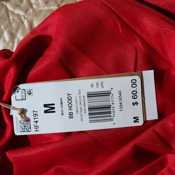 ADIDAS Sweatshirt Basketball Hoody - Picture 7 of 13